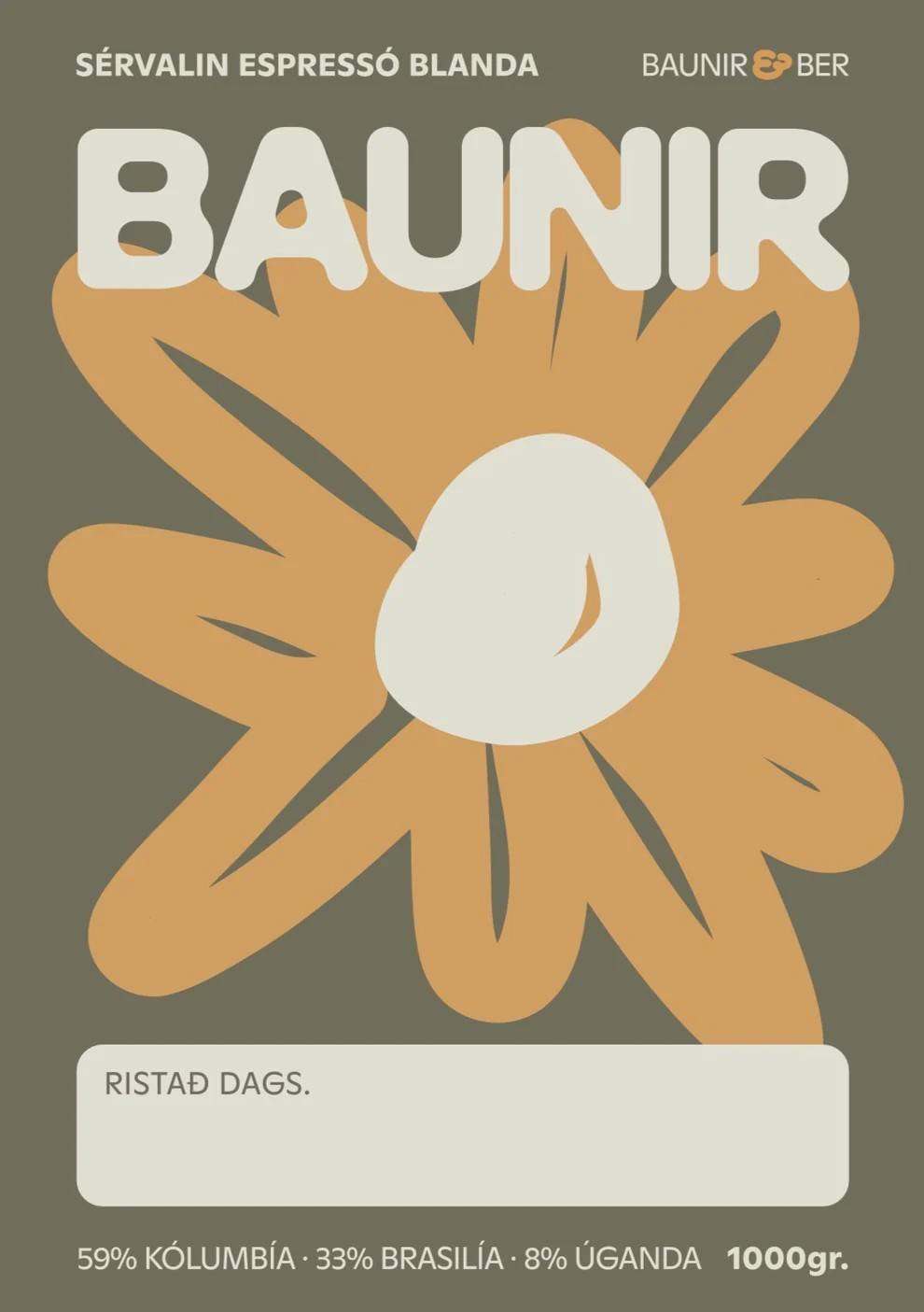 Baunir espresso blanda